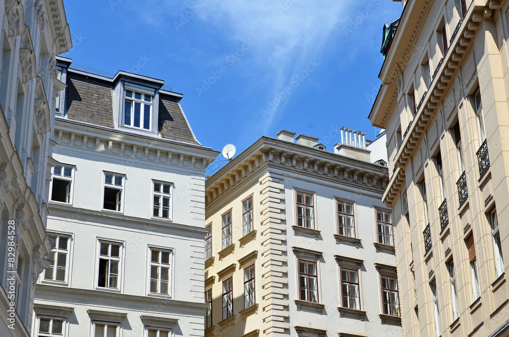 Naklejka premium alte Häuser