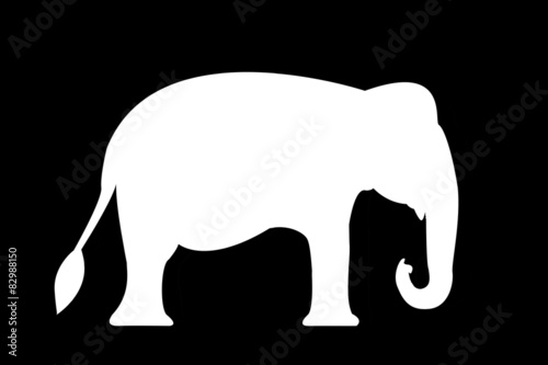 elephants silhouettes