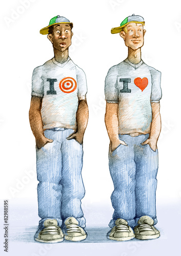 racism black and white differences