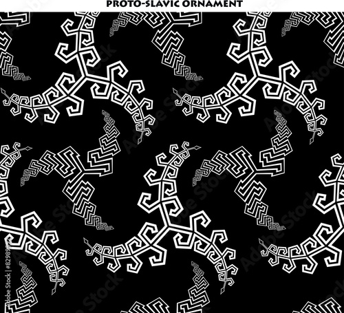 Proto-slavic original ornament #1