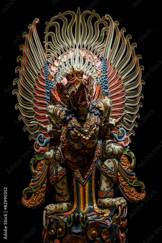 Garuda statue of the Hindu Garuda statue of the Hindu