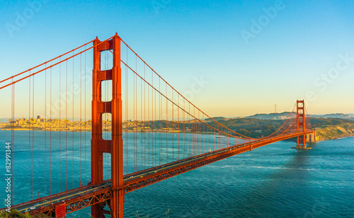 Fotografie, Obraz Golden gate bridge, San Francisco, CA