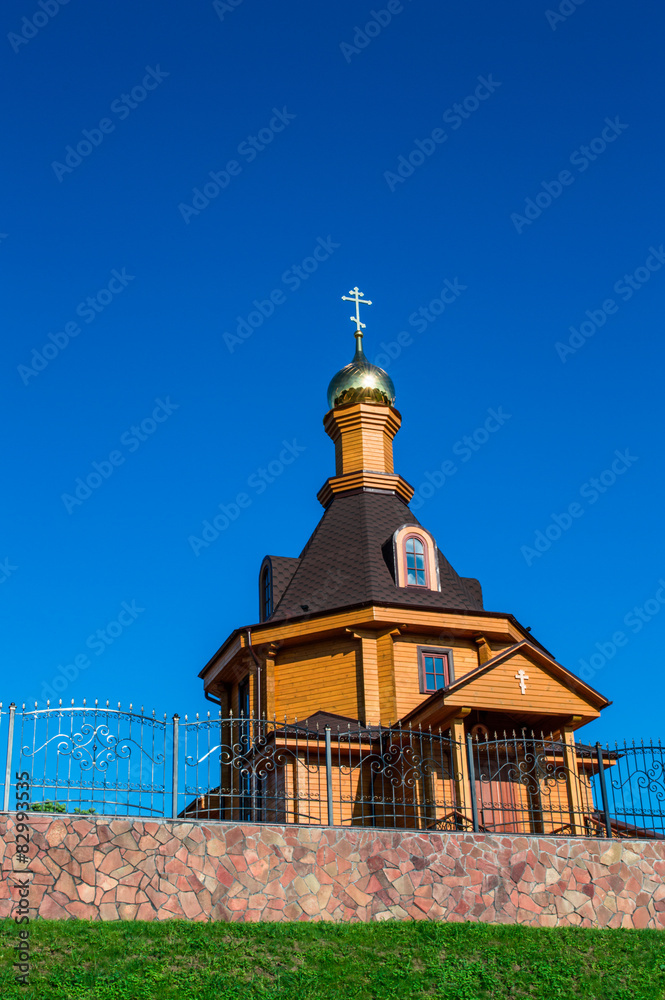 Village church/ Village russian orthodox church 