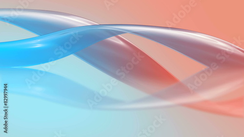 beautiful silk curve waggle in the air