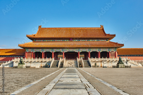 Taihemen Gate Of Supreme Harmony Imperial Palace Forbidden City 