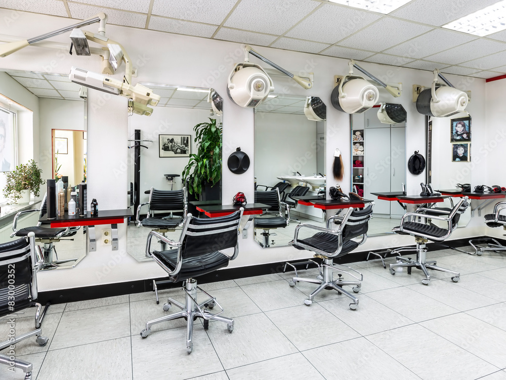 Fototapeta premium Frisuer Damensalon Herrensalon