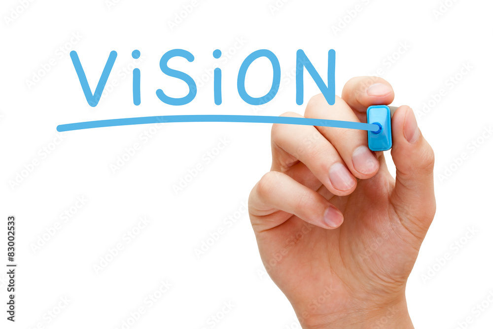 Vision Hand Blue Marker Vision Hand Blue Marker