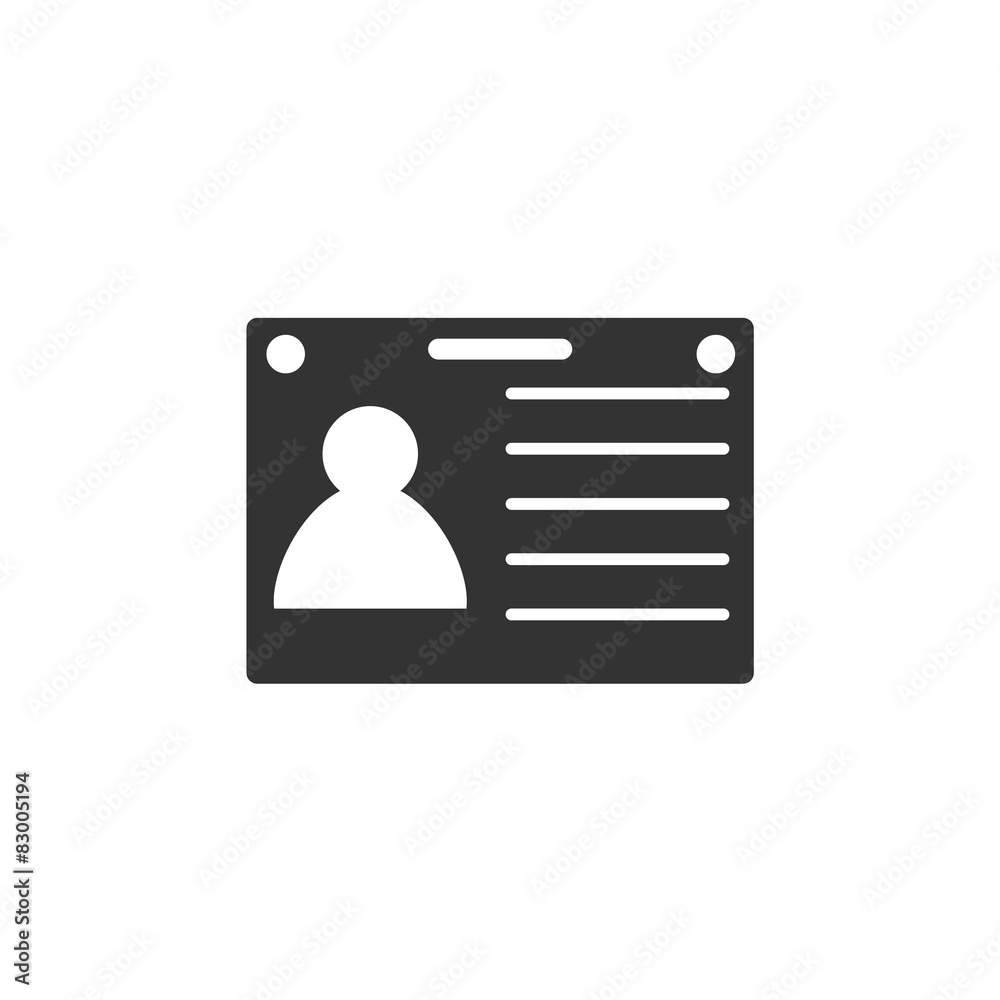 employee Card icon employee Card icon