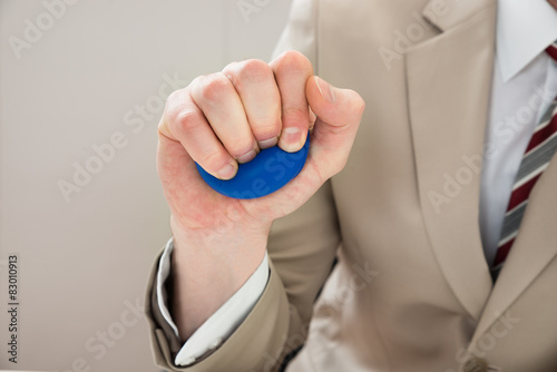 Businessperson Hand With Stressball