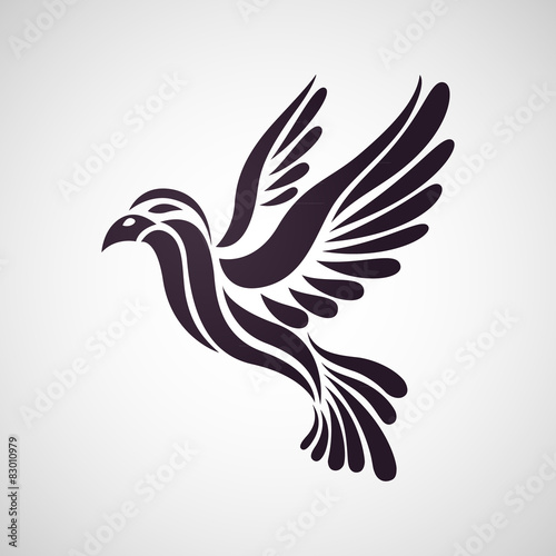 Bird logo vector