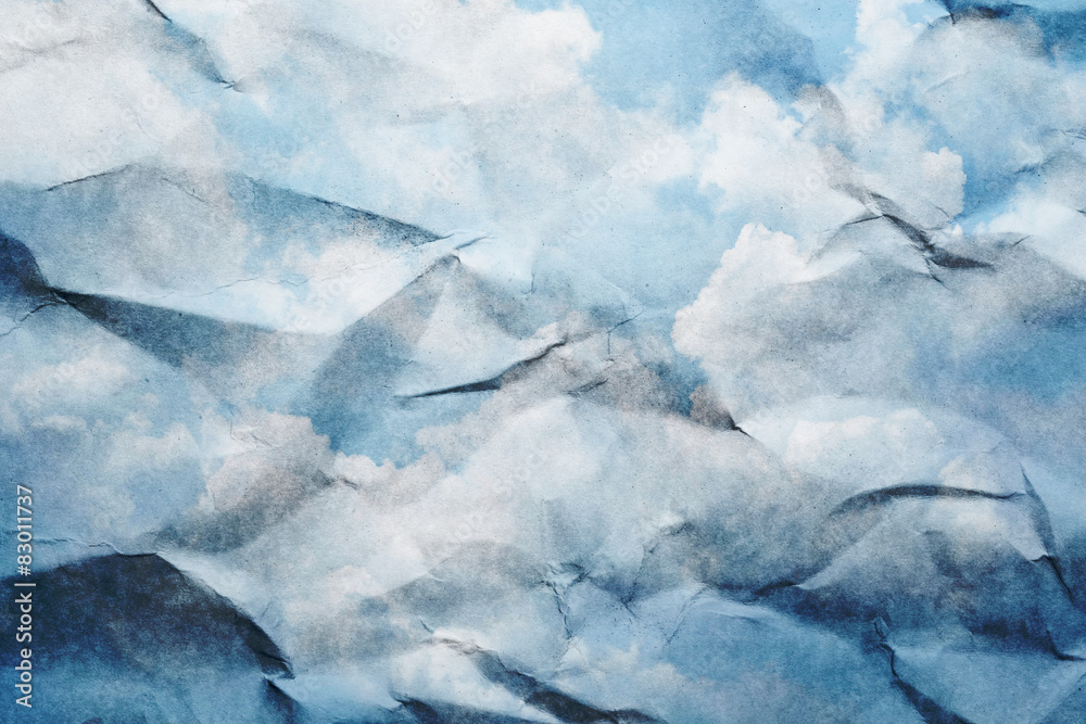 Obraz premium The Abstract between soft and strong emotion mix together