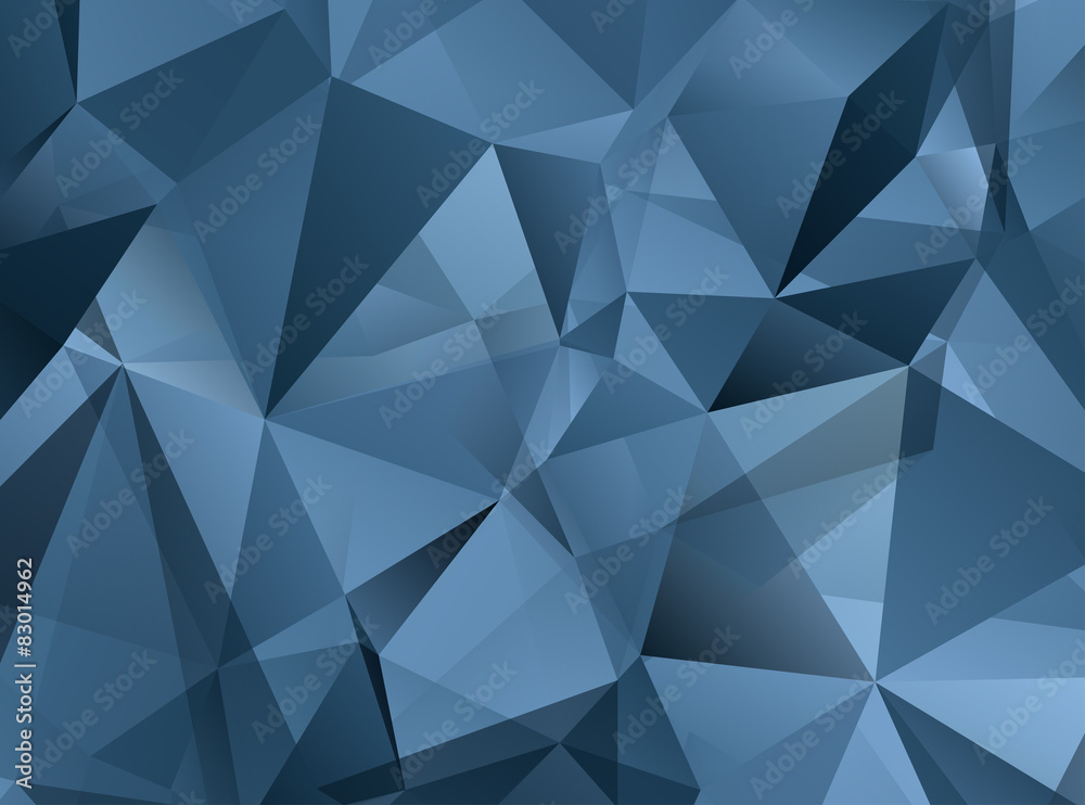Blue Triangle Abstract Background Blue Triangle Abstract Background