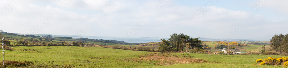 Roaringwater Bay panoramic view County Cork Ireland Roaringwater Bay panoramic view County Cork Ireland