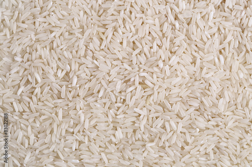 Grains of rice. Close-up