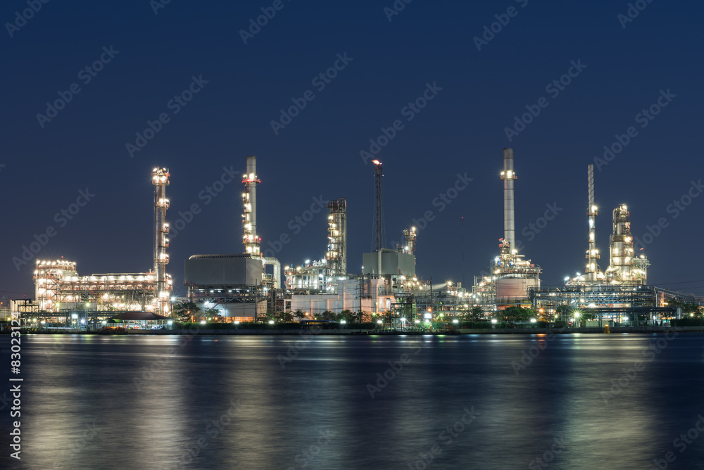 oil and gas refinery petrochemical factory