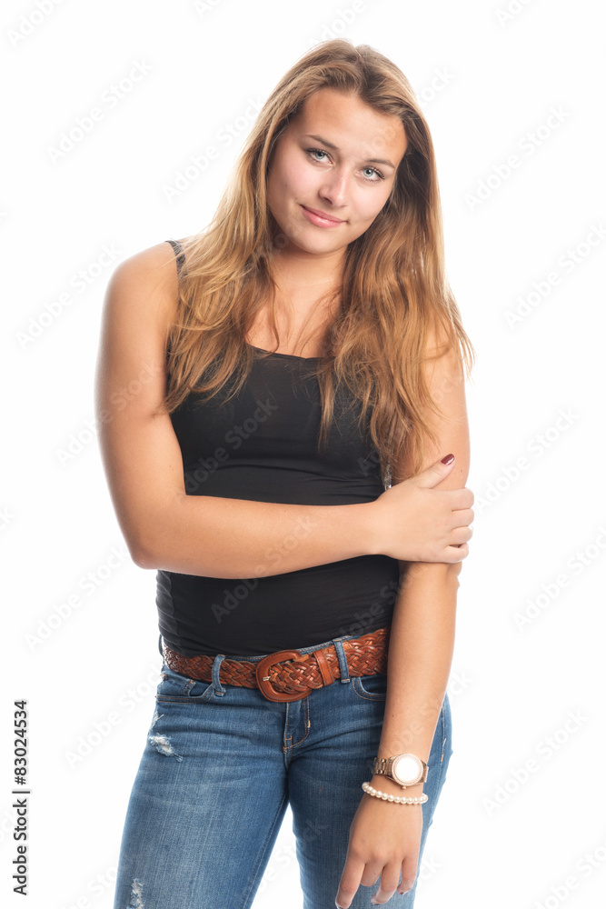 Junge Frau ist genervt Junge Frau ist genervt