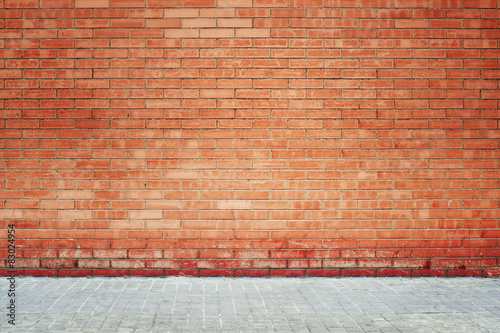 Grunge brick wall background