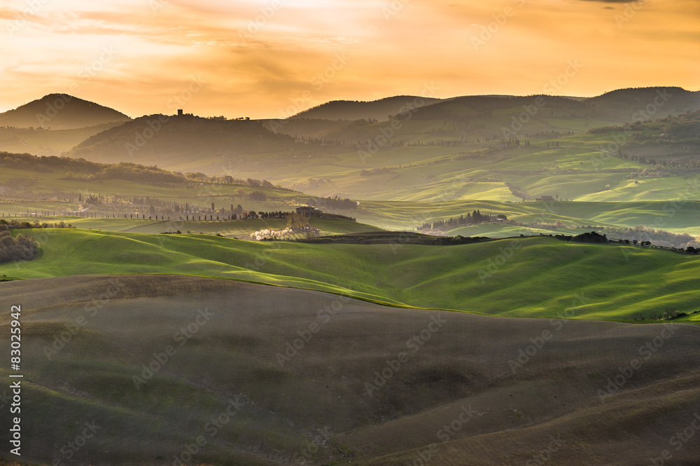 Beautiful image of the Tuscany countryside Beautiful image of the Tuscany countryside