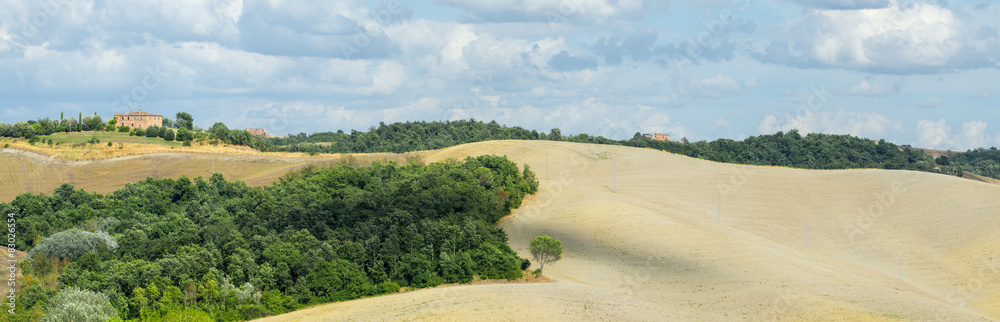 Obraz premium Crete Senesi (Tuscany, Italy)