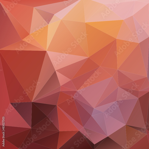 Abstract background with bright pink and brown triangles.