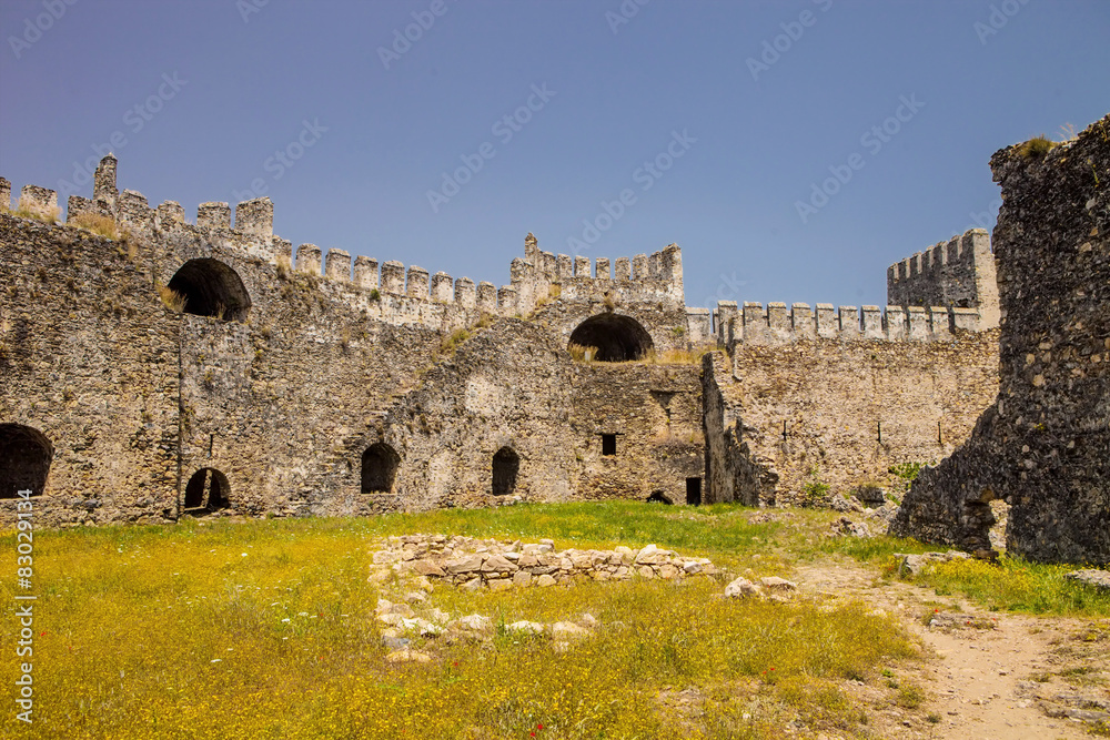 Karatepe Kalesi castle ruins, Turkey