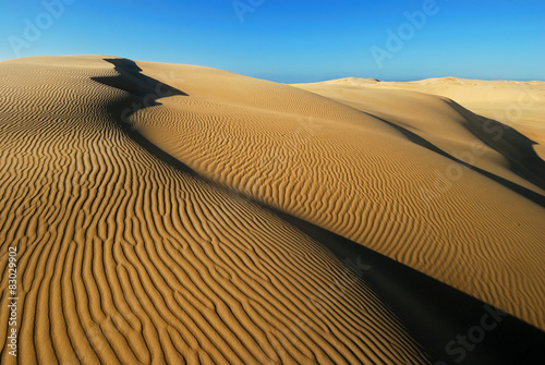 Orange soft desert sand © Anton Gorlin