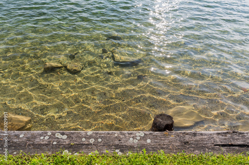 Lake Attersee in the moring photo