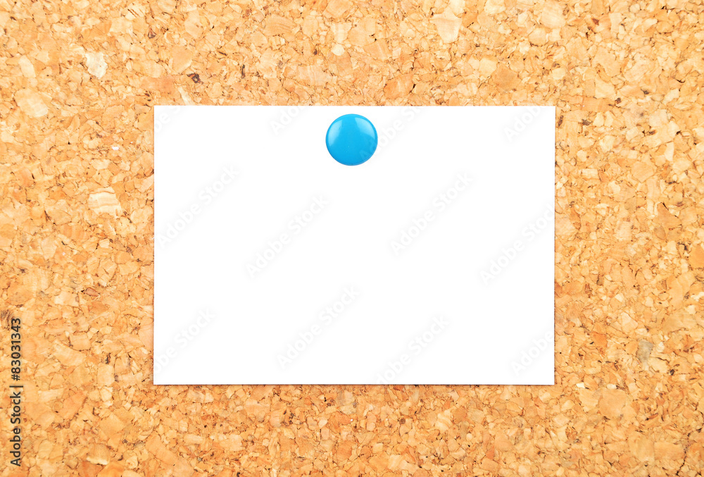Papier auf Kork Papier auf Kork