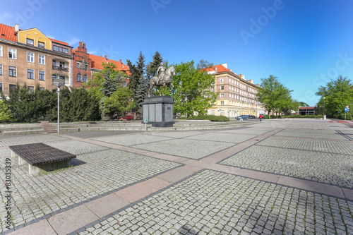 Szczecin | Pomnik Colleoni | Aleja fontann