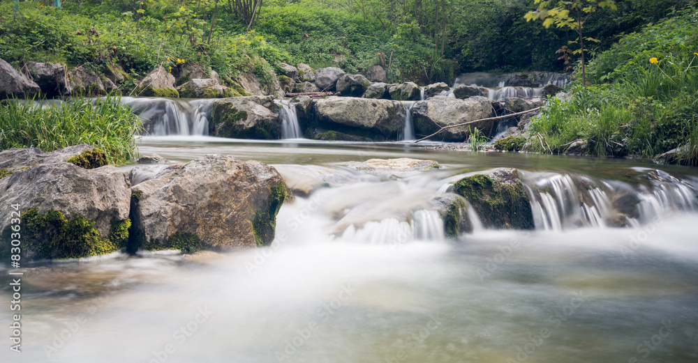 Obraz premium Wasserfall in Pfäffikon