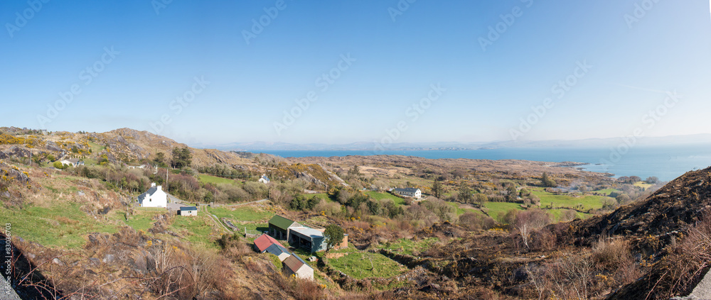 Ring of Beara Peninsula Panoramic view landscape