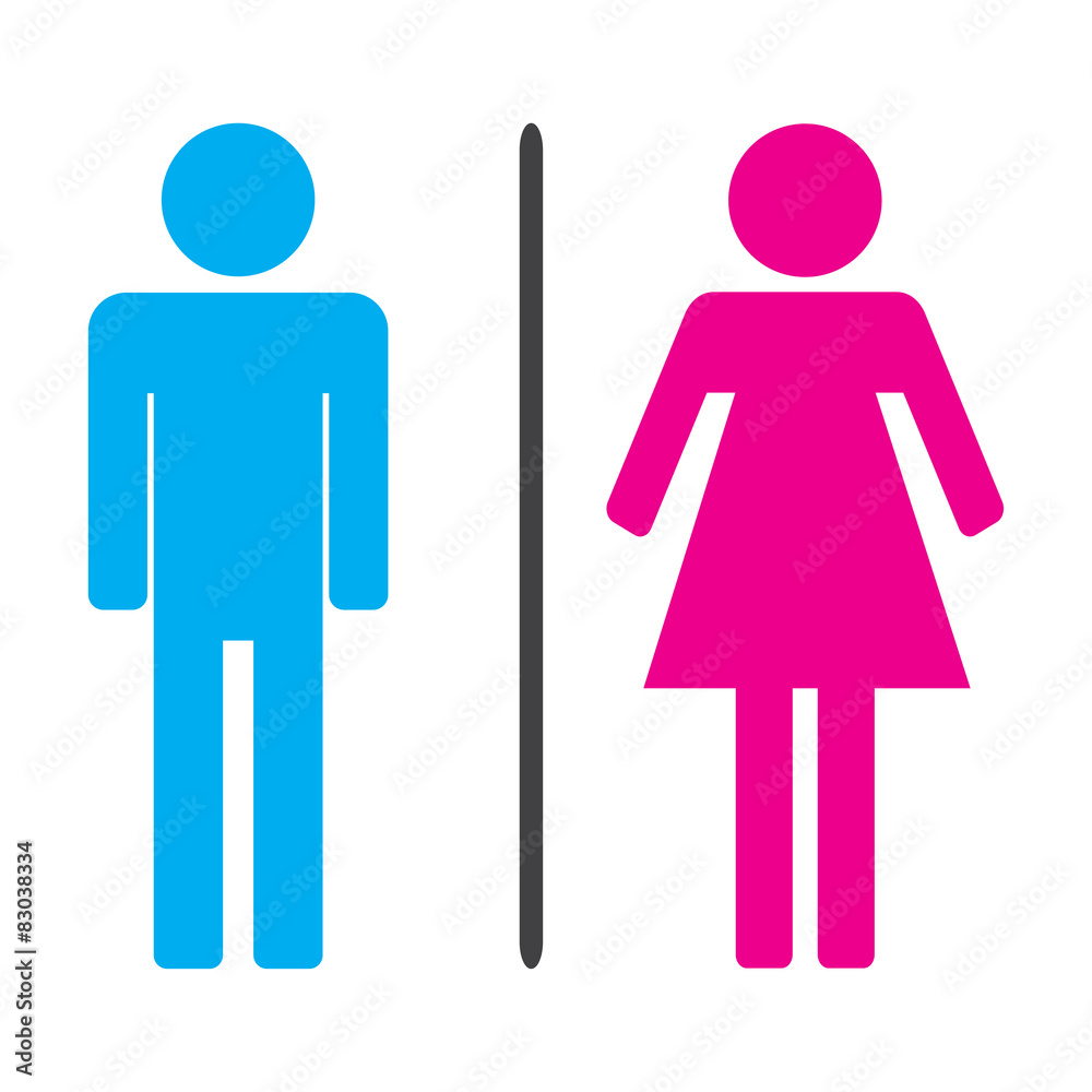 Men and women icons vector illustration Men and women icons vector illustration