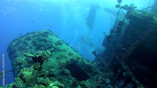 wreck Giannis D, Red Sea, Sharm el Sheikh, Egypt  photo