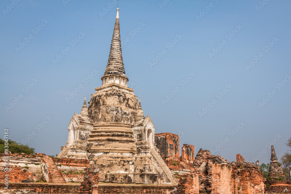 Wat Phrasisanpetch in the Ayutthaya Historical Park, Ayutthaya,