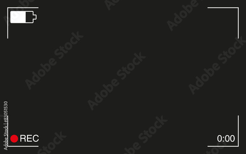 Camera viewfinder background - resolution 16:10
