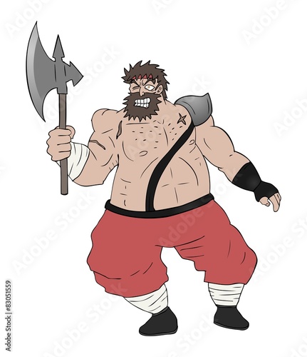 strong warrior