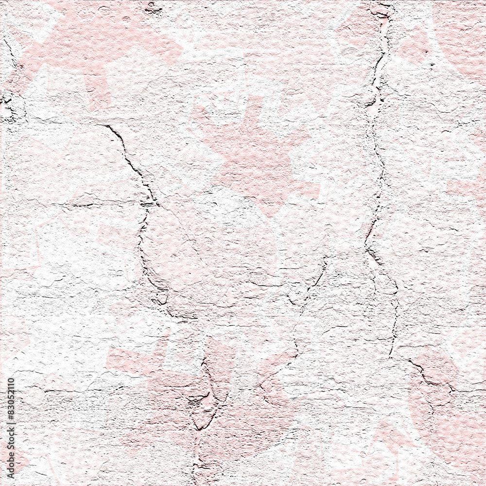 Obraz premium Broken wallpaper