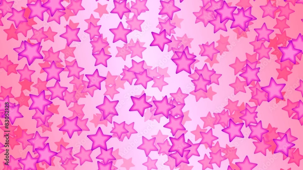 Falling Stars Animation - Loop Pink Falling Stars Animation - Loop Pink