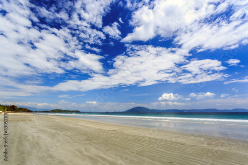 Doc Let beach At Morning, Nha Trang central Vietnam photo