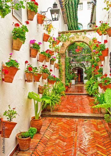 Patio in Cordoba, Spain