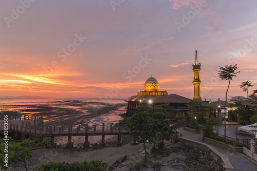 Фотография Masjid Al Hussain in Kuala Perlis city, Malaysia