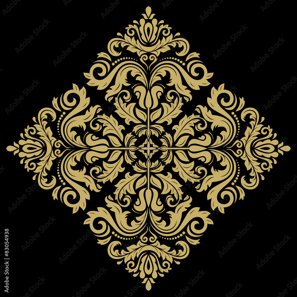 Orient Abstract Vector Pattern