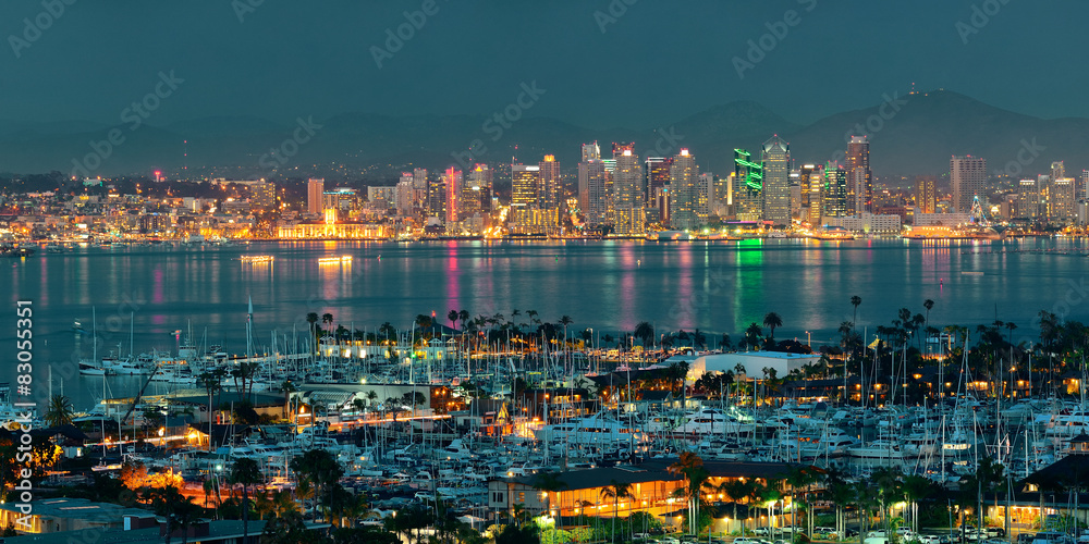 Obraz premium San Diego downtown