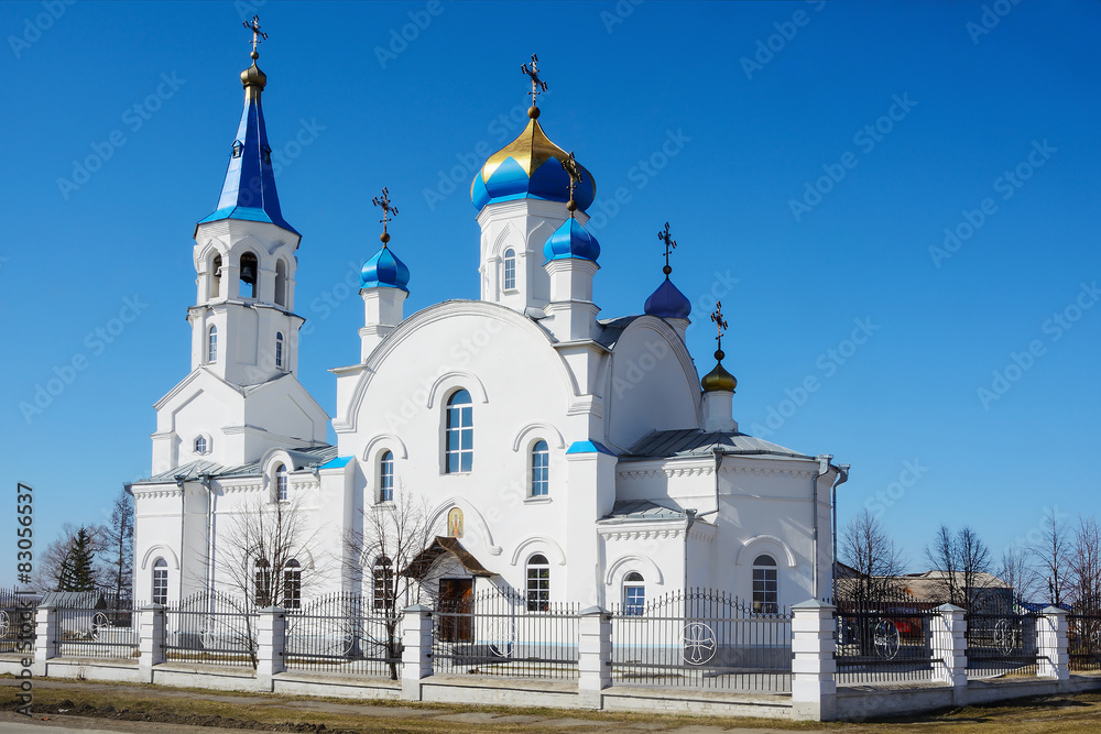 The Church in the Siberian village