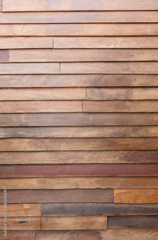 Fototapeta premium Brown wooden wall background