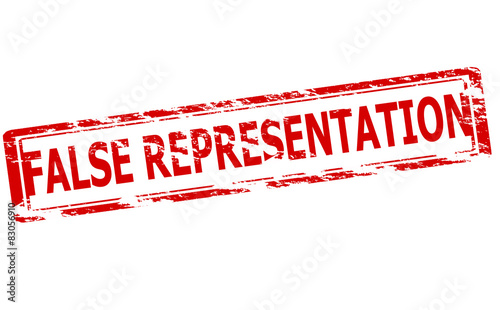 False representation