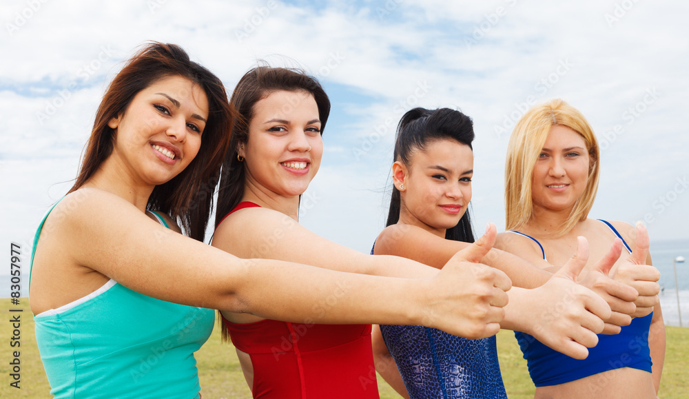 Fototapeta premium Thumbs up