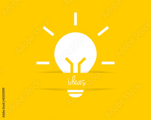 Design element with lightbulb