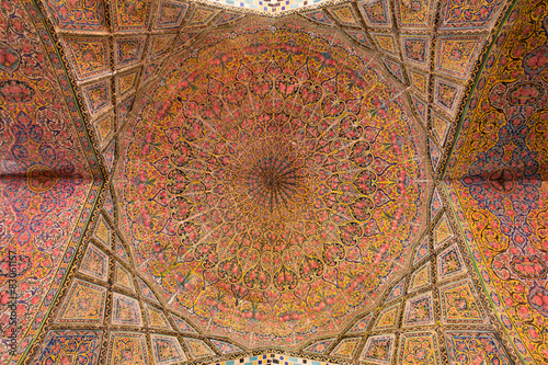 Canvas Print Nasir al-Mulk Mosque in Shiraz, Iran
