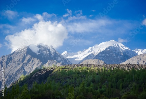 Idyllic Mountain Valley